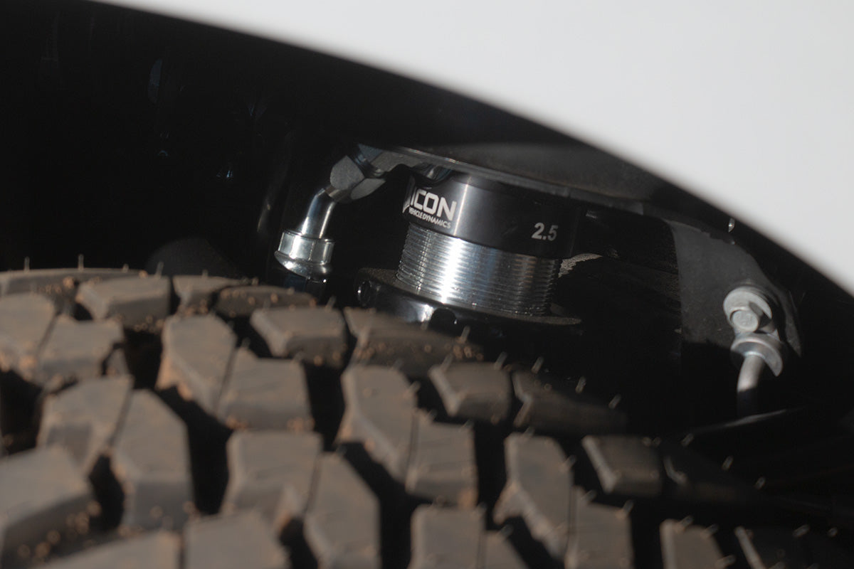 2019-2023 RAM 1500 2-3 Inch Lift Front V.S. 2.5 Series Coilover Kit Remote Reservoir W/ CDCV Icon Vehicle Dynamics