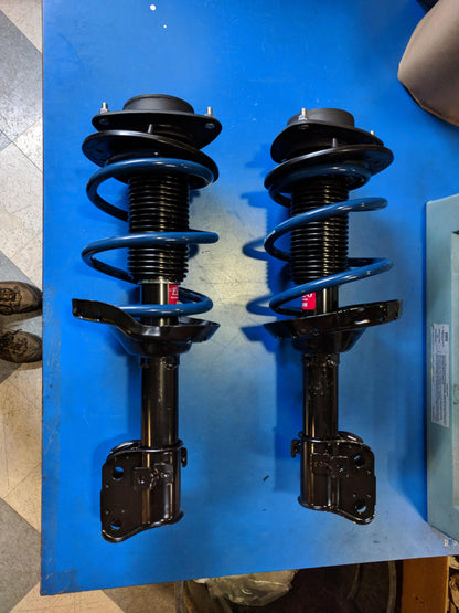 1" Front Raised Springs & KYB Excel-G Struts - Fits 2008-2014 Subaru WRX - 2008-2011 Impreza