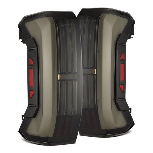 22-25 Toyota Tundra NOVA-Series Prismatic LED Tail Lights Alpha-Black | AlphaRex