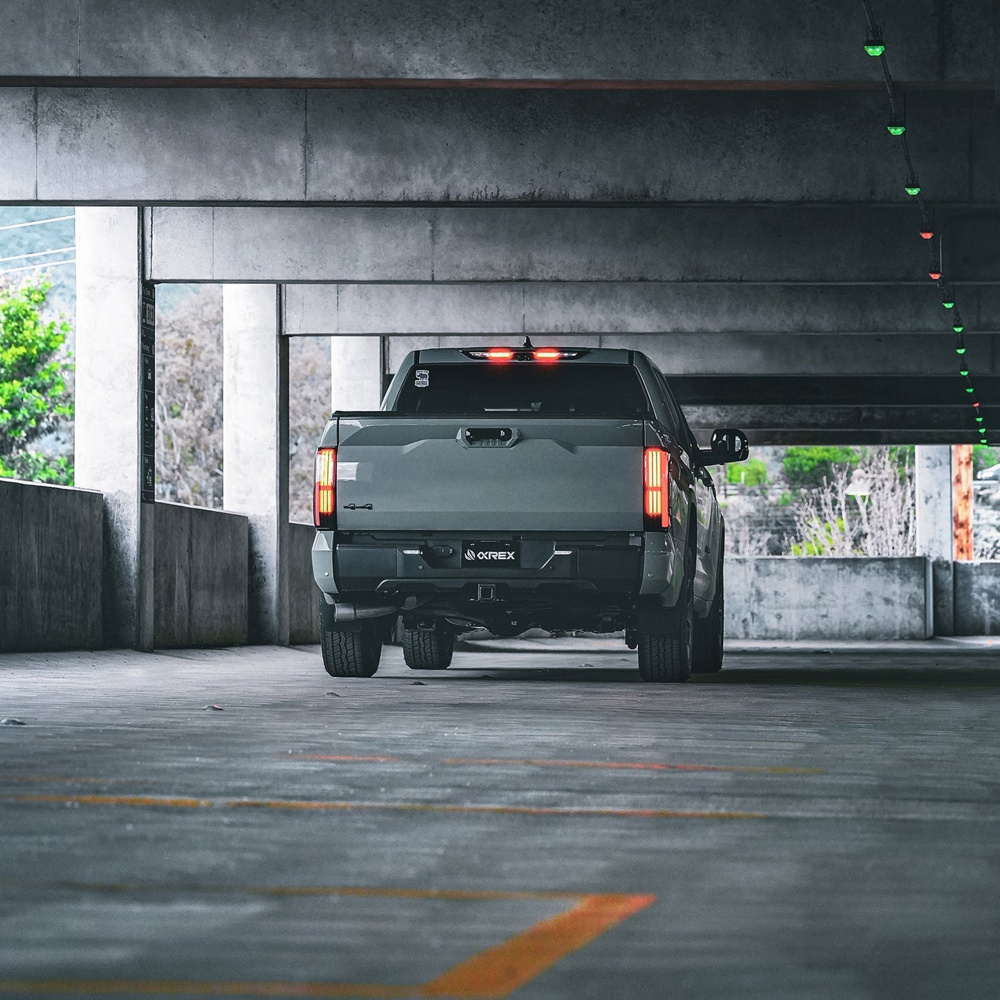 22-25 Toyota Tundra NOVA-Series Prismatic LED Tail Lights Alpha-Black | AlphaRex