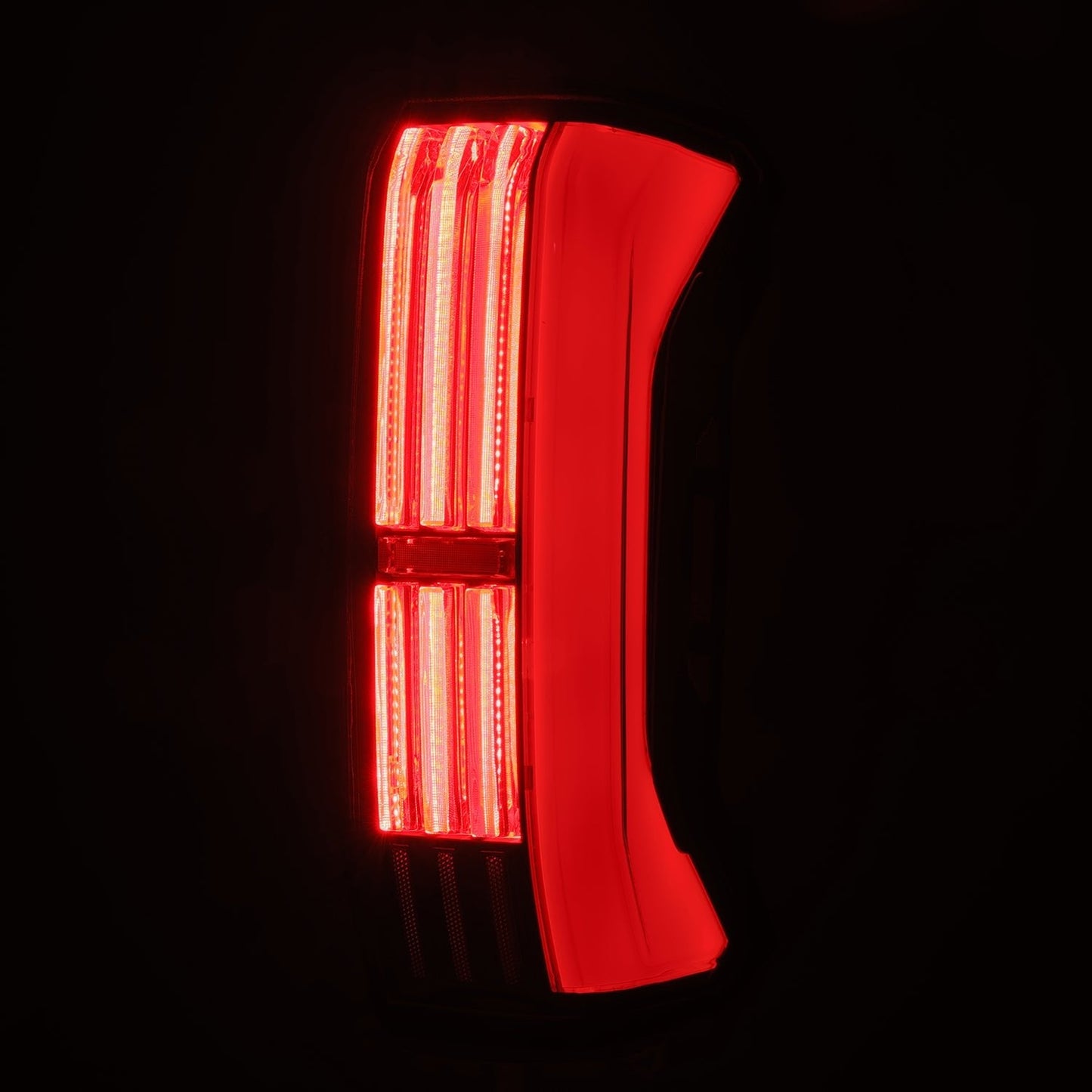 22-25 Toyota Tundra NOVA-Series Prismatic LED Tail Lights Black Red | AlphaRex