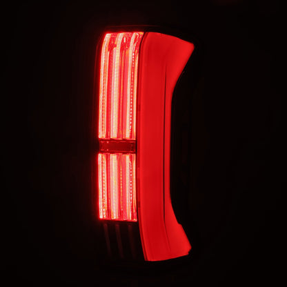 22-25 Toyota Tundra NOVA-Series Prismatic LED Tail Lights Black Red | AlphaRex