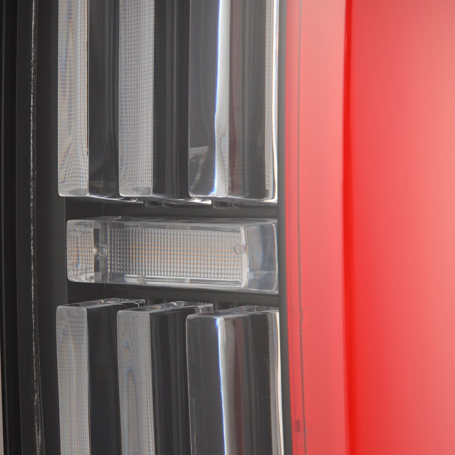 22-25 Toyota Tundra NOVA-Series Prismatic LED Tail Lights Black Red | AlphaRex