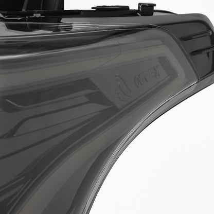 22-25 Toyota Tundra/Sequoia LUXX-Series LED Projector Headlights Alpha-Black | AlphaRex