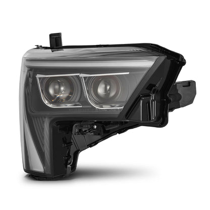 22-25 Toyota Tundra/Sequoia LUXX-Series LED Projector Headlights Black | AlphaRex