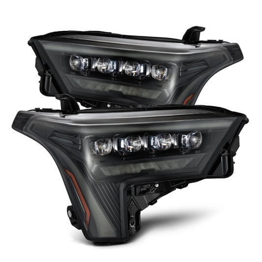 22-25 Toyota Tundra/Sequoia NOVA-Series LED Projector Headlights Alpha-Black | AlphaRex