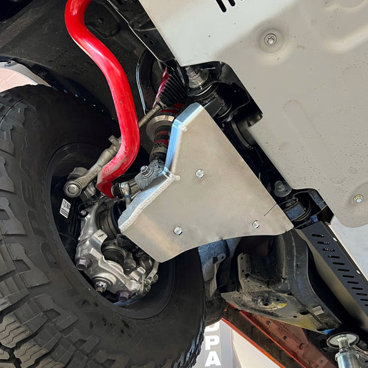A-Arm Skid Plates | 22-Present Tundra/23-Present Sequoia - 1/4" 5052 Aluminum / Raw