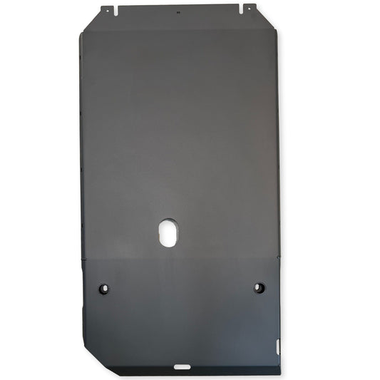HYBRID Transmission/Transfer-Case Skid Plate | 22-Present Tundra/23-Present Sequoia - 10 Gauge Steel / Black Powder Coated