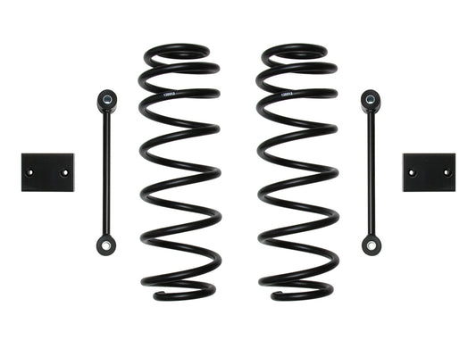 2018-2023 Jeep Wrangler JL 2.5 Inch Lift Rear Dual Rate Coil Spring Kit Icon Vehicle Dynamics