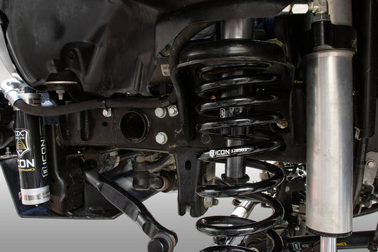 2020-2023 Jeep Gladiator/2018-2023 Wrangler JL/2007-2018 Wrangler JK Front 2.0 Hydraulic Bump Stop Kit Icon Vehicle Dynamics
