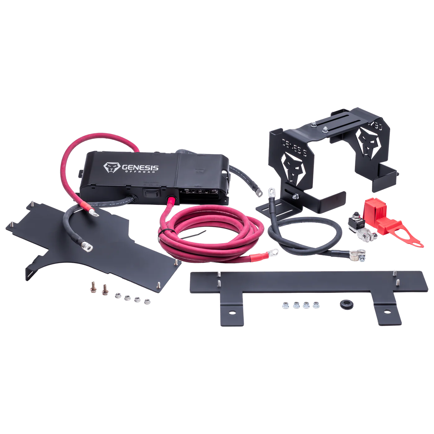 2020-2023 Diesel Wrangler Dual Battery Kit - Under Hood
