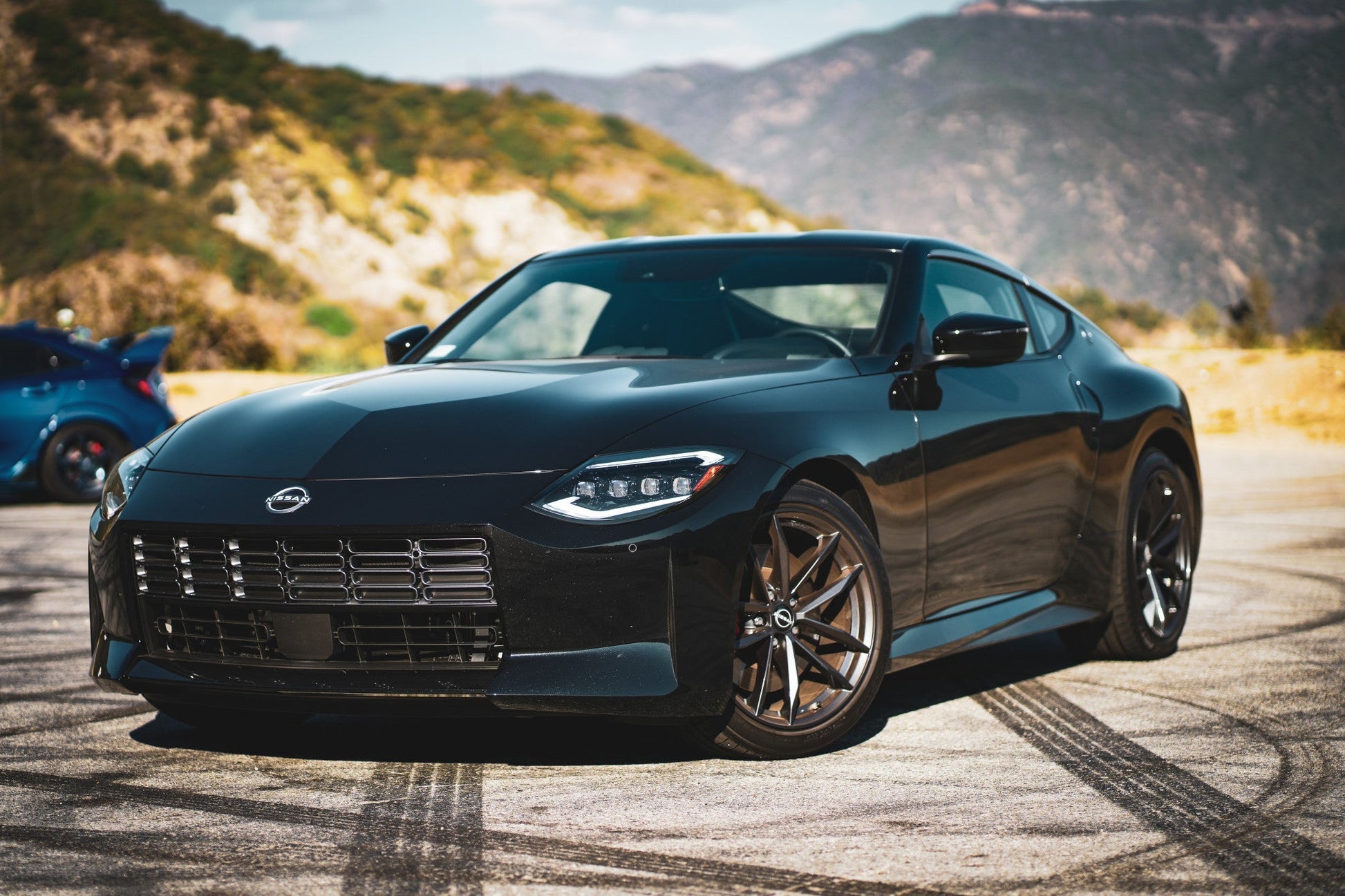 23-25 Nissan Z NOVA-Series LED Projector Headlights Alpha-Black | AlphaRex