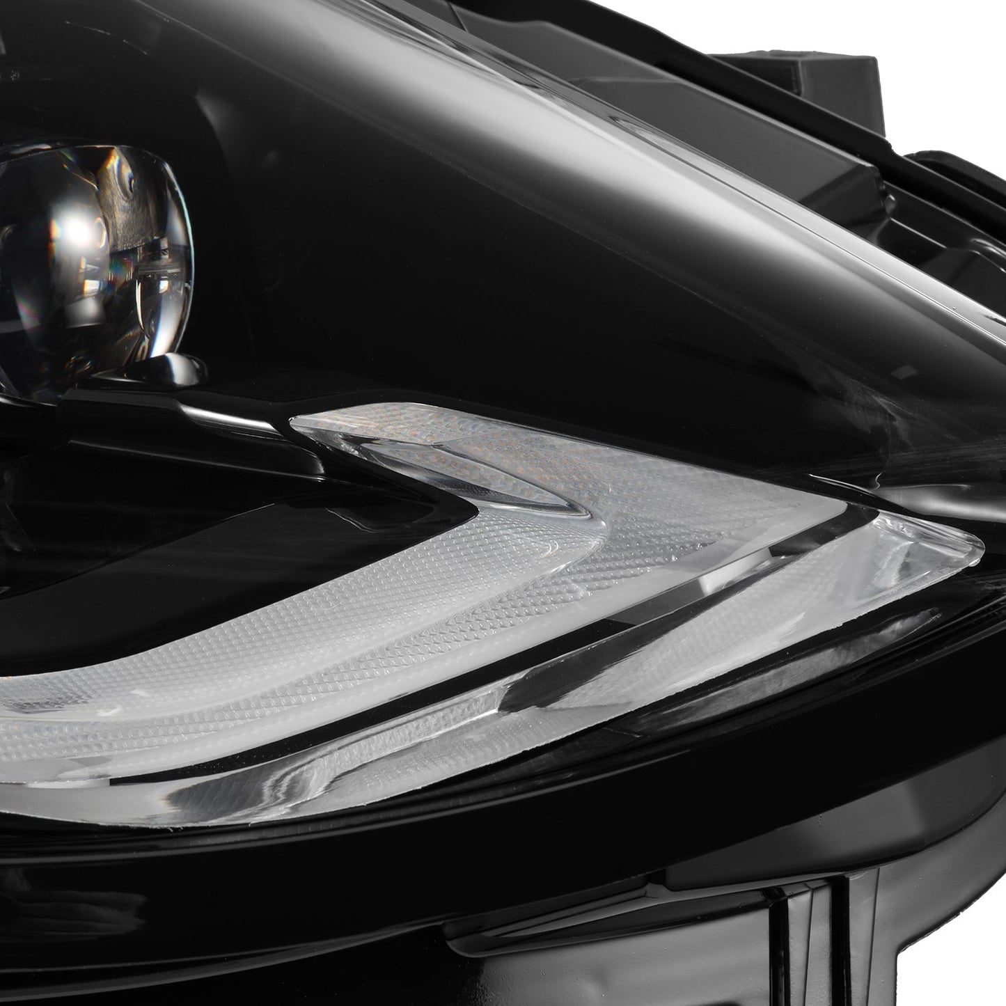 23-25 Nissan Z NOVA-Series LED Projector Headlights Alpha-Black | AlphaRex