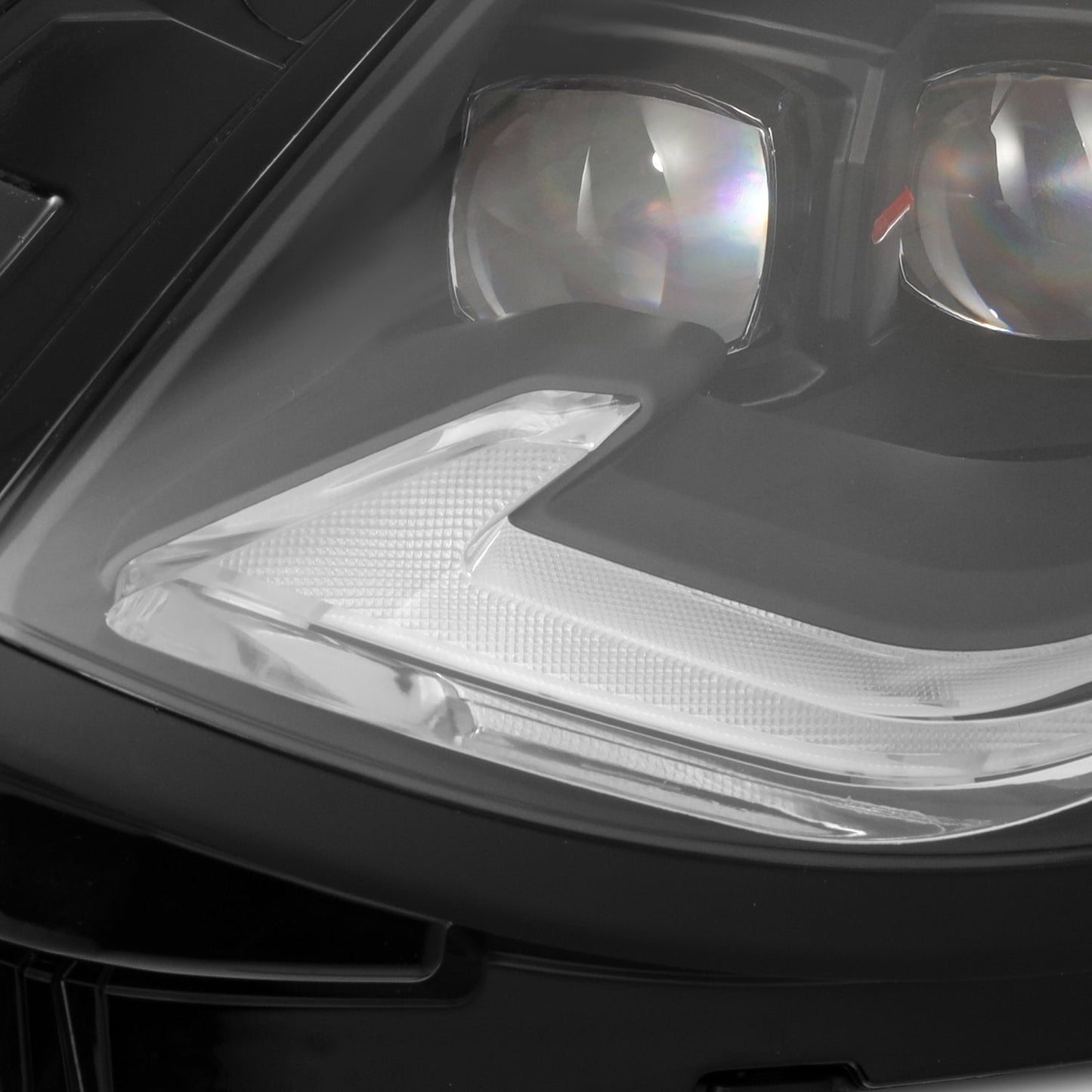 23-25 Nissan Z NOVA-Series LED Projector Headlights Black | AlphaRex