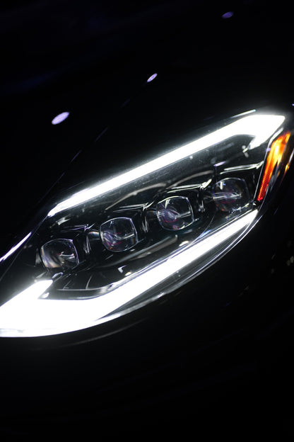 23-25 Nissan Z NOVA-Series LED Projector Headlights Black | AlphaRex