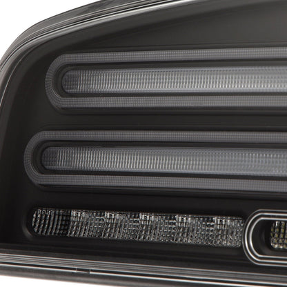 23-25 Nissan Z Quad-Loop Style NOVA-Series Prismatic LED Tail Lights Black | AlphaRex