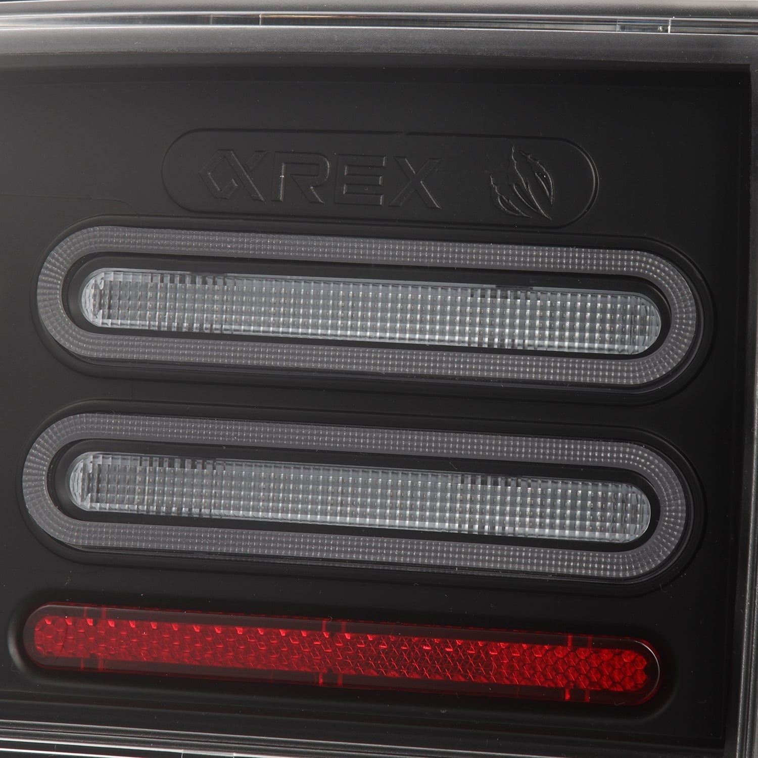 23-25 Nissan Z Quad-Loop Style NOVA-Series Prismatic LED Tail Lights Black | AlphaRex