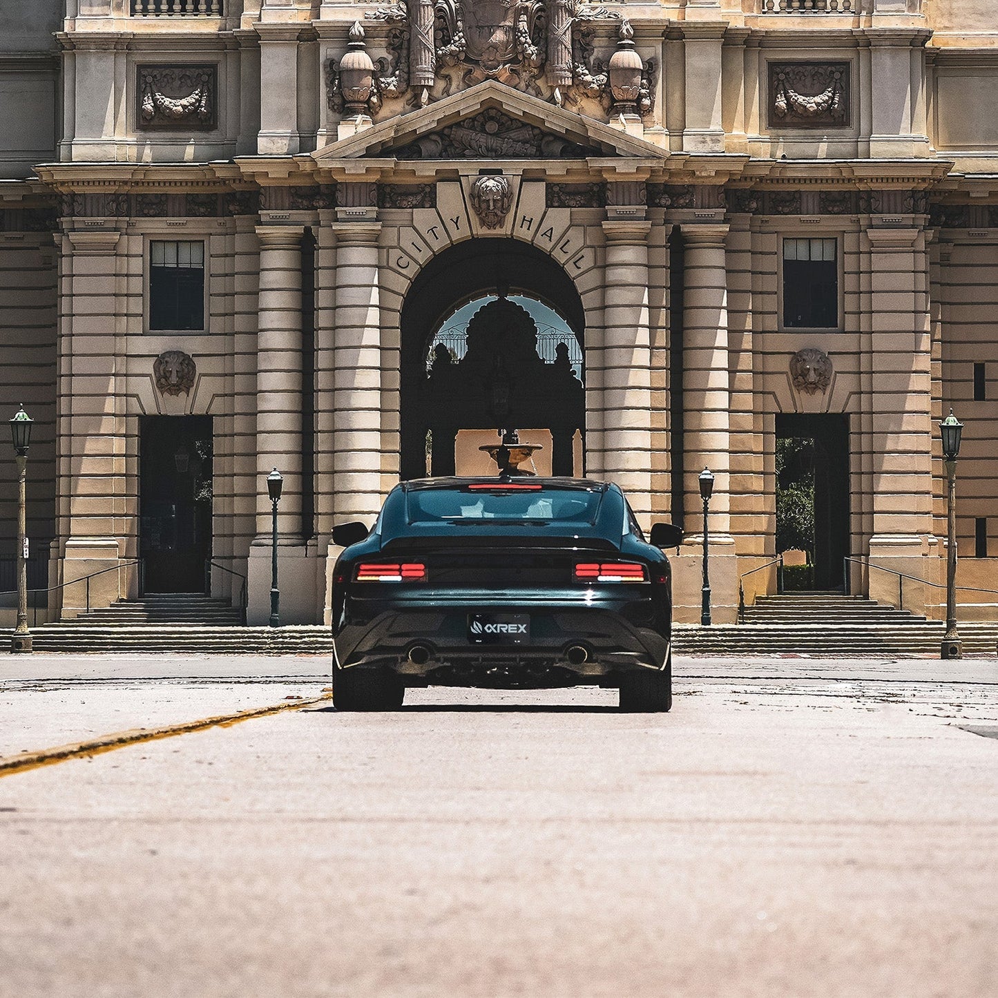 23-25 Nissan Z Quad-Loop Style NOVA-Series Prismatic LED Tail Lights Black | AlphaRex