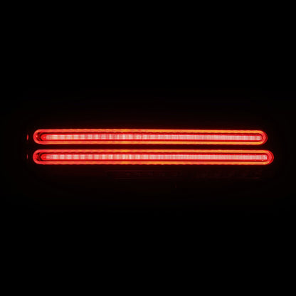 23-25 Nissan Z Twin-Loop Style NOVA-Series Prismatic LED Tail Lights Alpha-Black | AlphaRex