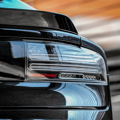 23-25 Nissan Z Twin-Loop Style NOVA-Series Prismatic LED Tail Lights Black | AlphaRex