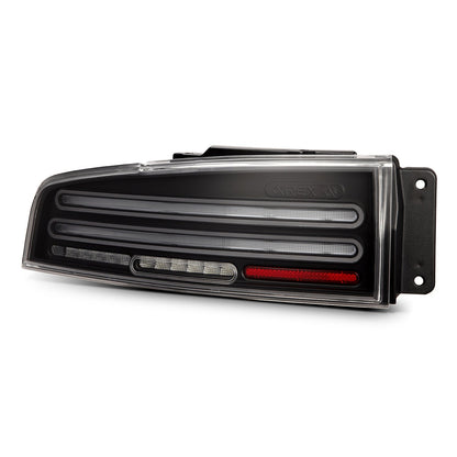 23-25 Nissan Z Twin-Loop Style NOVA-Series Prismatic LED Tail Lights Black | AlphaRex