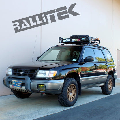 RalliTEK 1.5" Front Raised Springs & KYB Excel-G Struts Assembled - Forester 1998-2002