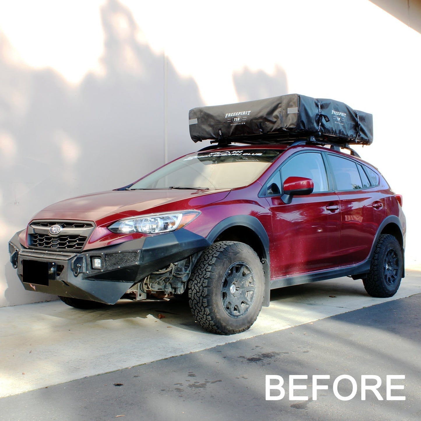 RalliTEK 0.5" Front Sport Springs & OEM Struts Assembled - Crosstrek XV 2018-2019