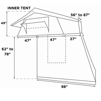 Annexes for Walkabout™ Roof-Top Tent