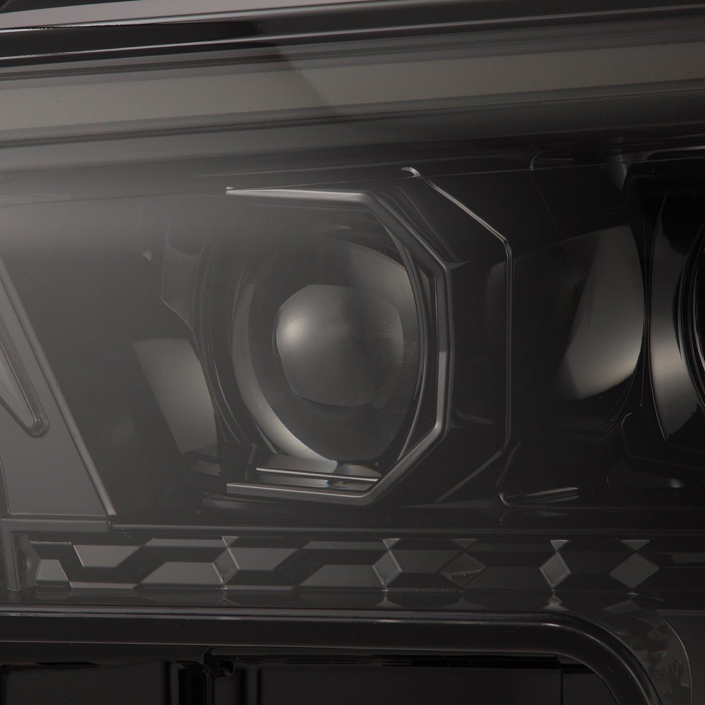 24-25 Toyota Tacoma / 25-up 4Runner OG-Style LUXX-Series LED Projector Headlights Alpha-Black | AlphaRex