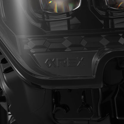 24-25 Toyota Tacoma / 25-up 4Runner OG-Style NOVA-Series LED Projector Headlights Alpha-Black | AlphaRex