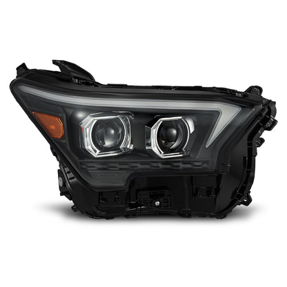 24-25 Toyota Tacoma / 25-up 4Runner OG-Style LUXX-Series LED Projector Headlights Black | AlphaRex