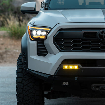 24-25 Toyota Tacoma / 22-25 Tundra/Sequoia / 25 4Runner DoubleTap Dual Color LED Projector Fog Lights | AlphaRex