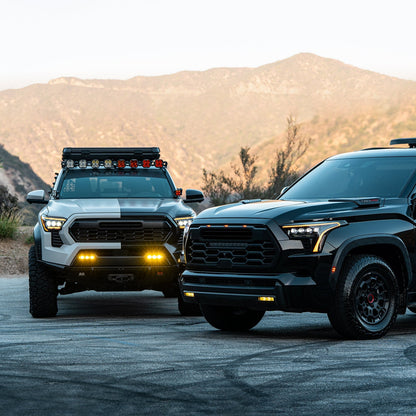 24-25 Toyota Tacoma / 22-25 Tundra/Sequoia / 25 4Runner DoubleTap Dual Color LED Projector Fog Lights | AlphaRex