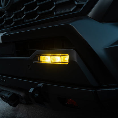 24-25 Toyota Tacoma / 22-25 Tundra/Sequoia / 25 4Runner DoubleTap Dual Color LED Projector Fog Lights | AlphaRex