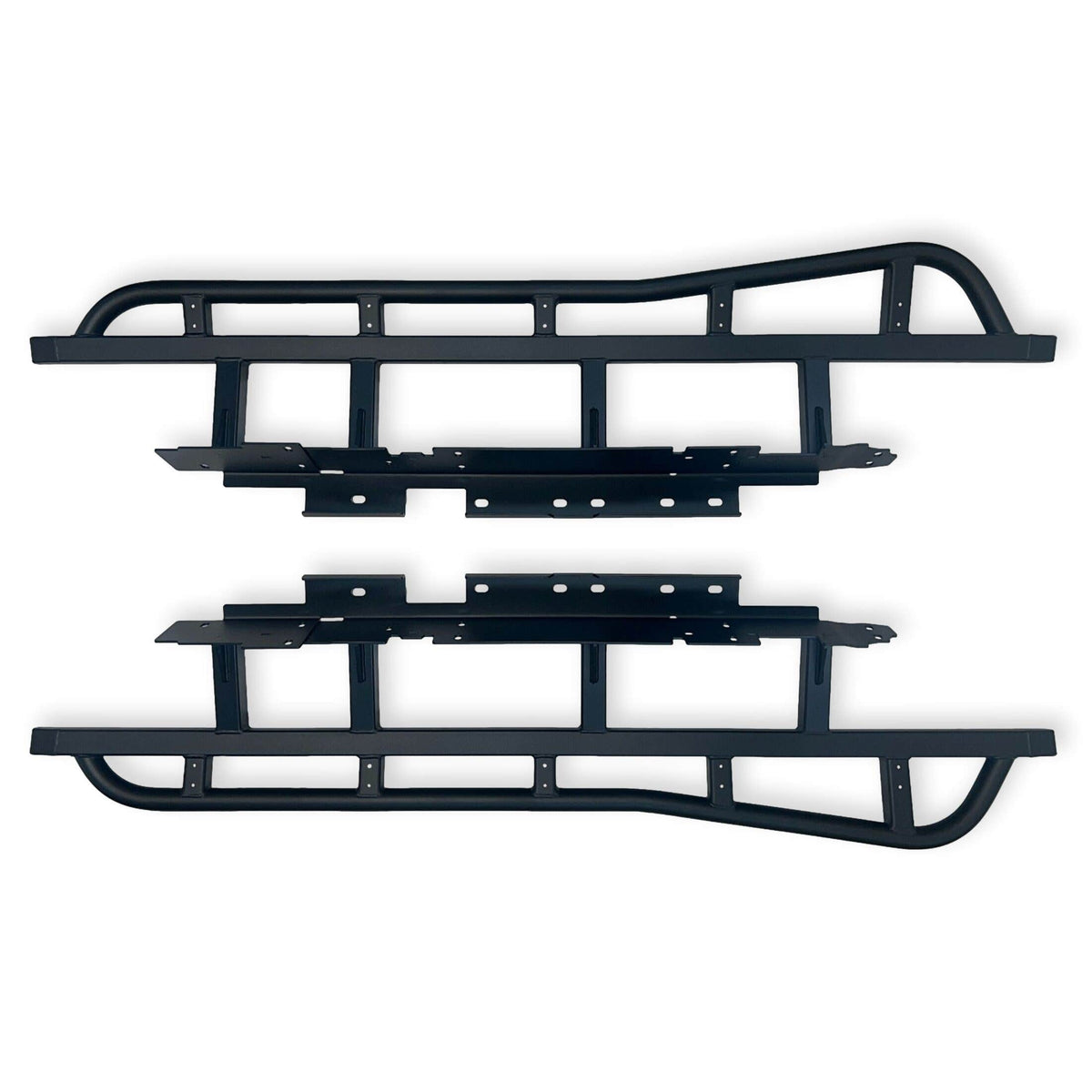 Rock Sliders | 24-Present Tacoma - 5 degree slider, satin black powdercoat