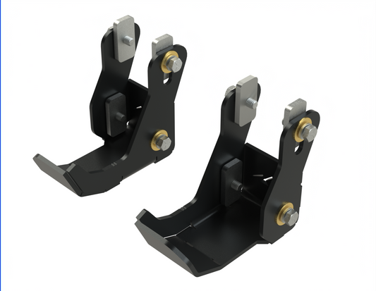 Rear Shock Mount Skids | 25-Present 4Runner/24-Present Land cruiser