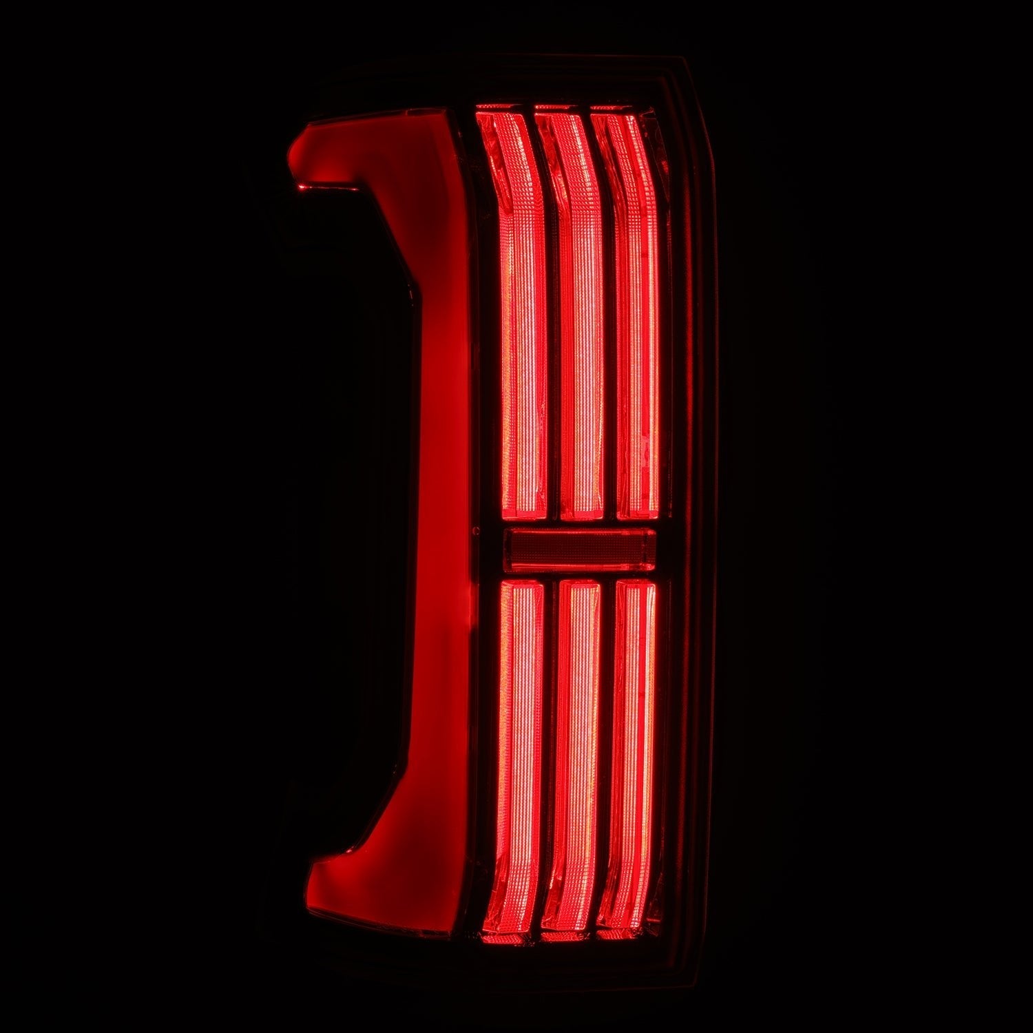 24-25 Toyota Tacoma NOVA-Series Prismatic LED Tail Lights Black | AlphaRex