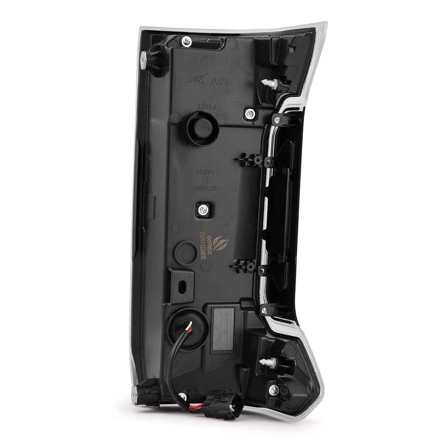 24-25 Toyota Tacoma NOVA-Series Prismatic LED Tail Lights Black-Red | AlphaRex