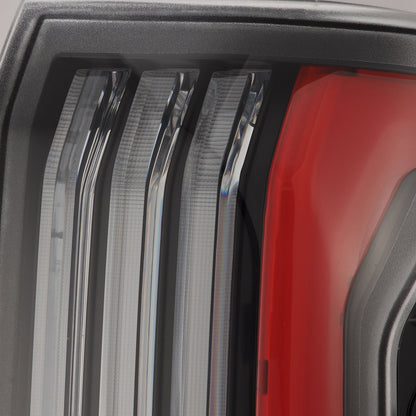 24-25 Toyota Tacoma NOVA-Series Prismatic LED Tail Lights Black-Red | AlphaRex