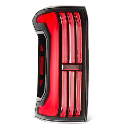 24-25 Toyota Tacoma NOVA-Series Prismatic LED Tail Lights Black-Red | AlphaRex