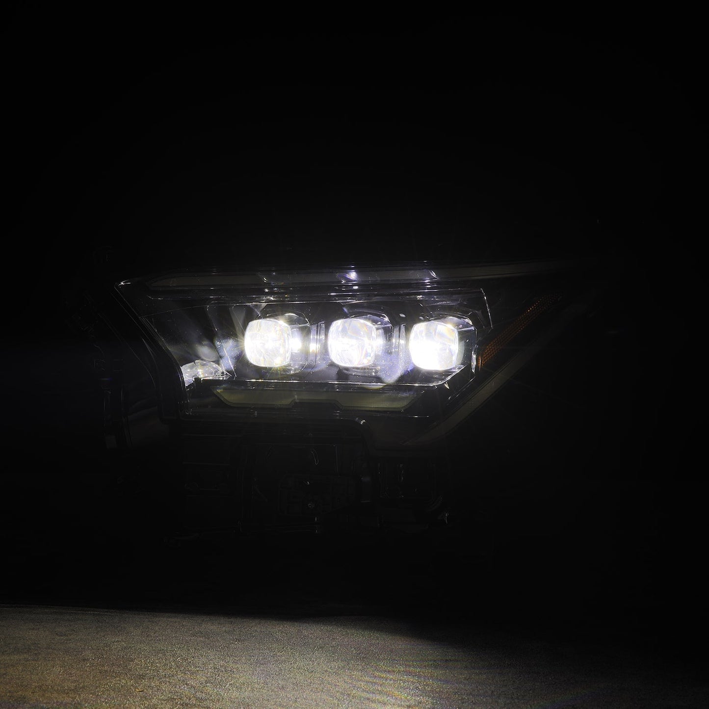 24-25 Toyota Tacoma / 25-up 4Runner NOVA-Series LED Projector Headlights Alpha-Black | AlphaRex