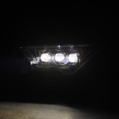 24-25 Toyota Tacoma / 25-up 4Runner NOVA-Series LED Projector Headlights Alpha-Black | AlphaRex