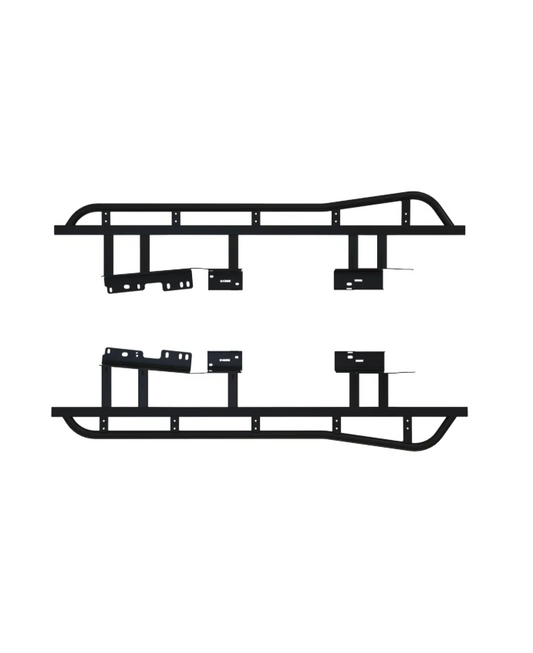 Rock Sliders | '24+ Ranger - No top plate, raw finish, 20 degree