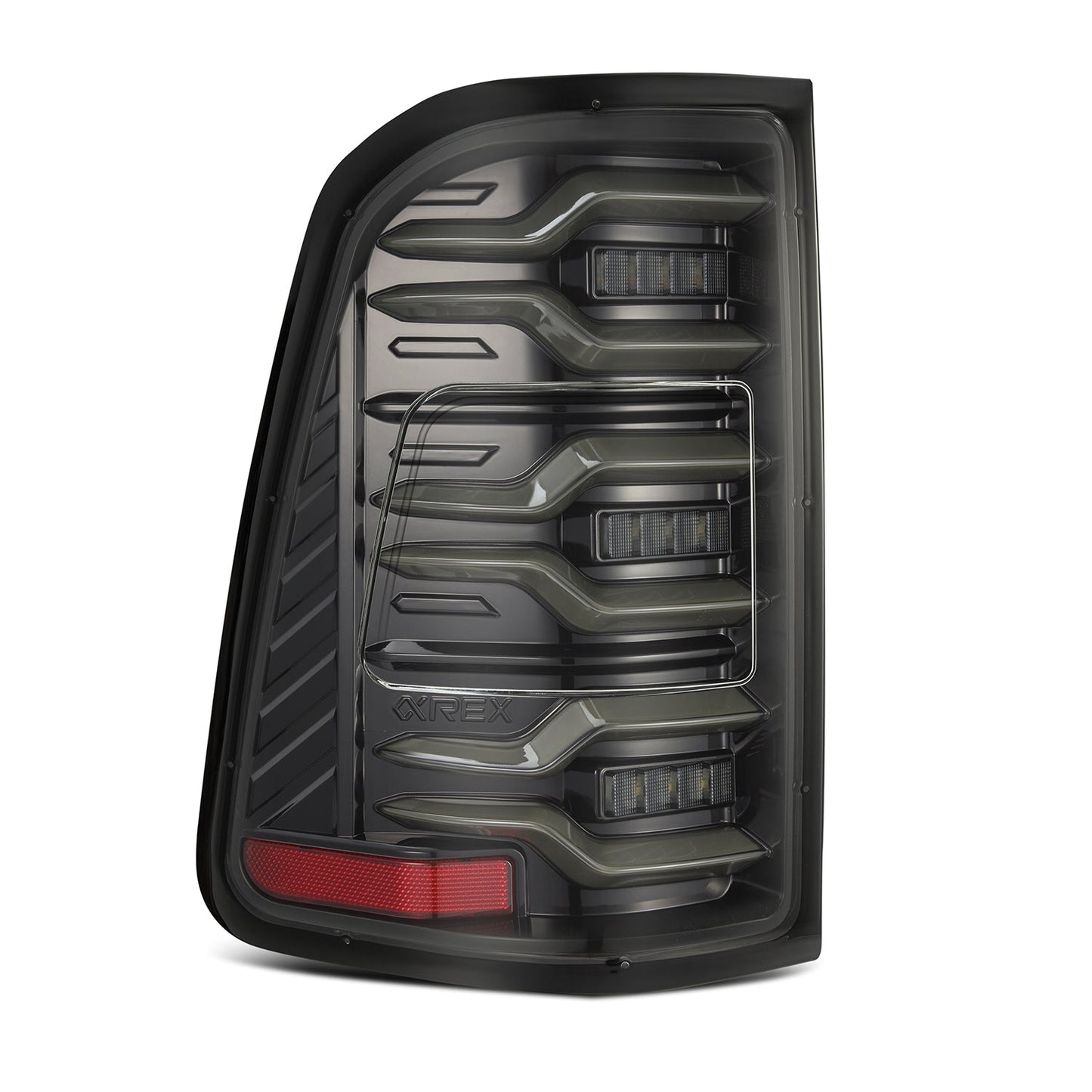 25 Ram 1500 LUXX-Series LED Tail Lights Alpha-Black | AlphaRex