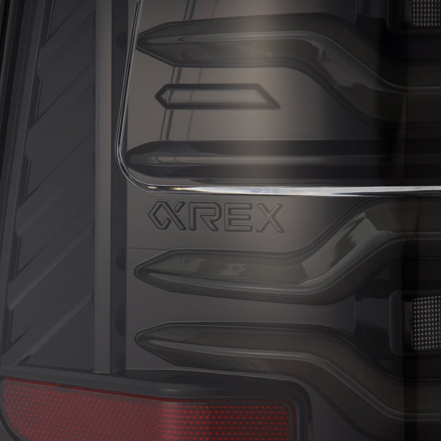 25 Ram 1500 LUXX-Series LED Tail Lights Alpha-Black | AlphaRex