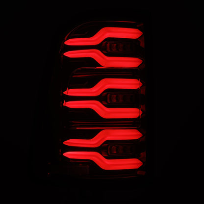 25 Ram 1500 LUXX-Series LED Tail Lights Black | AlphaRex