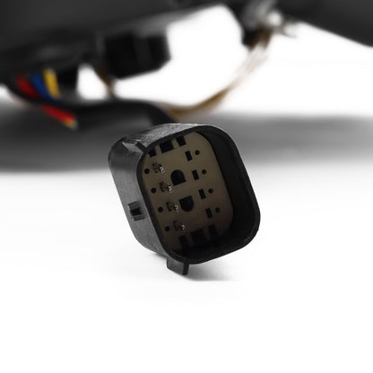 25 Ram 1500 LUXX-Series LED Tail Lights Black Red | AlphaRex