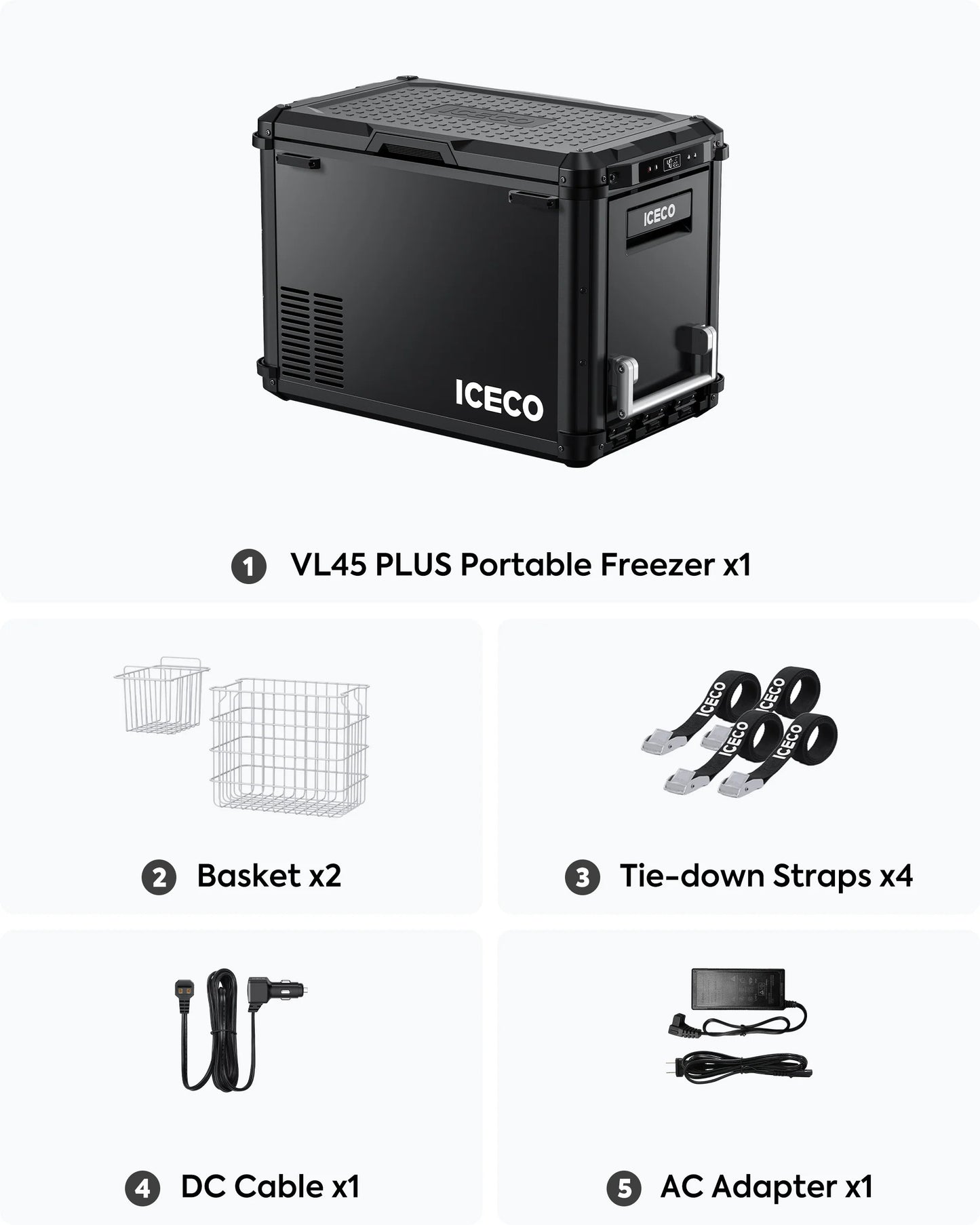 VL45PLUS 3 Ways Access Fridge Freezer