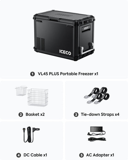 VL45PLUS 3 Ways Access Fridge Freezer
