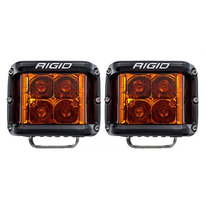 D-SS Spot with Amber PRO Lens Pair Rigid Industries